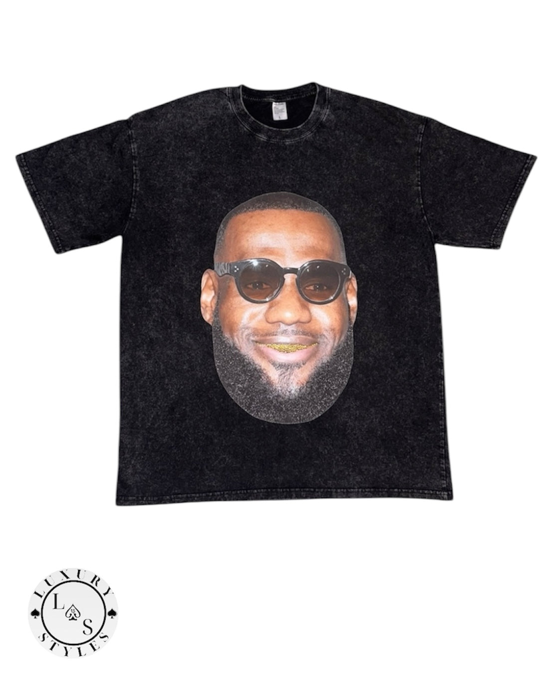 LeBron James Rhinestone Grillz Tee